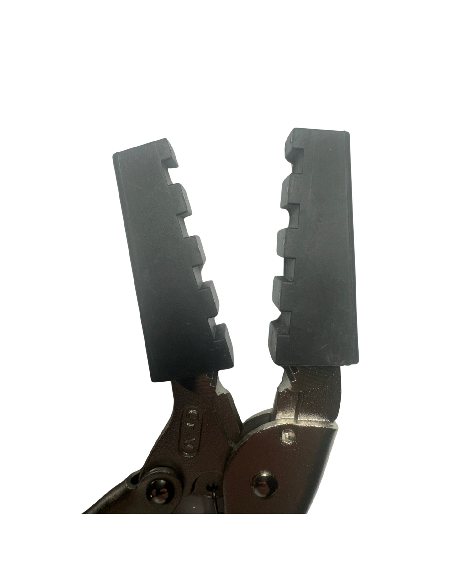 Made In The USA: Soft Plier Jaw Covers for 9" Long Nose Vise Grip. Notched Design for Extra Grip